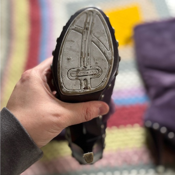 Nike Lab Purple Suede Women's Boots - Picture 4 of 10